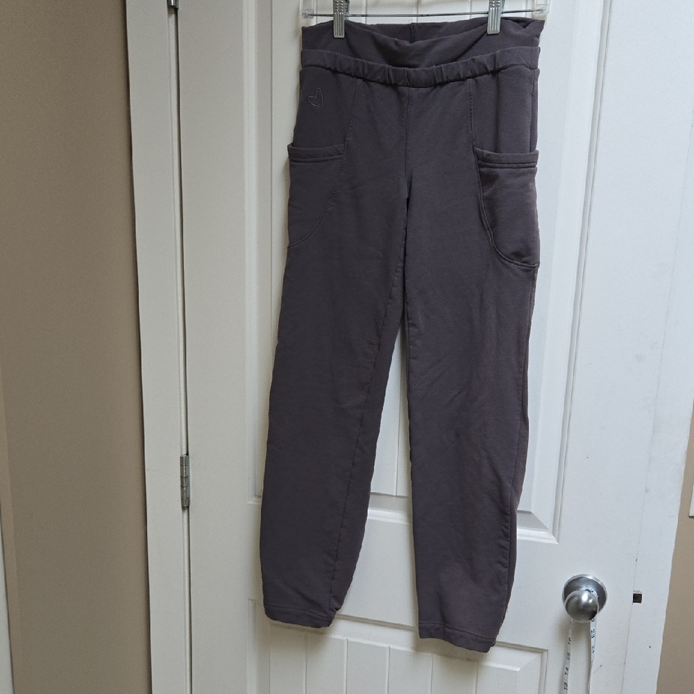 Women's Casual Gray Sweatpants Jogger Pants with Pockets